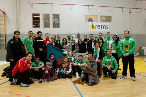 Dec. 2011 - Match amical de Handball: Autriche vs. Algérie 